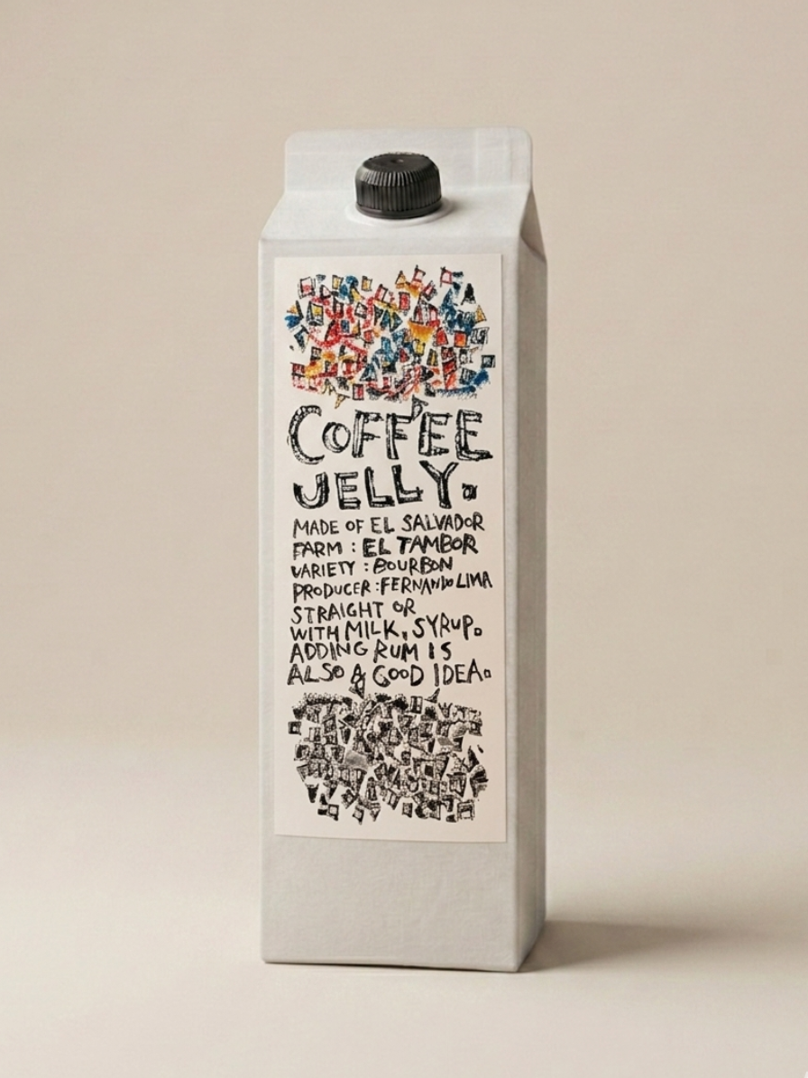コーヒーゼリー COFFEE JELLY［微糖・1000ml］