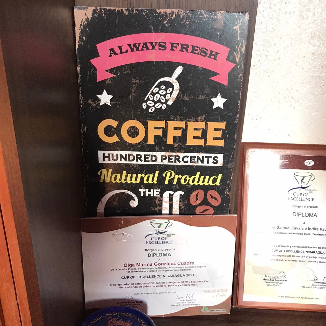 ニカラグア El Cambalache / MARACATURRA washed / 中深煎り