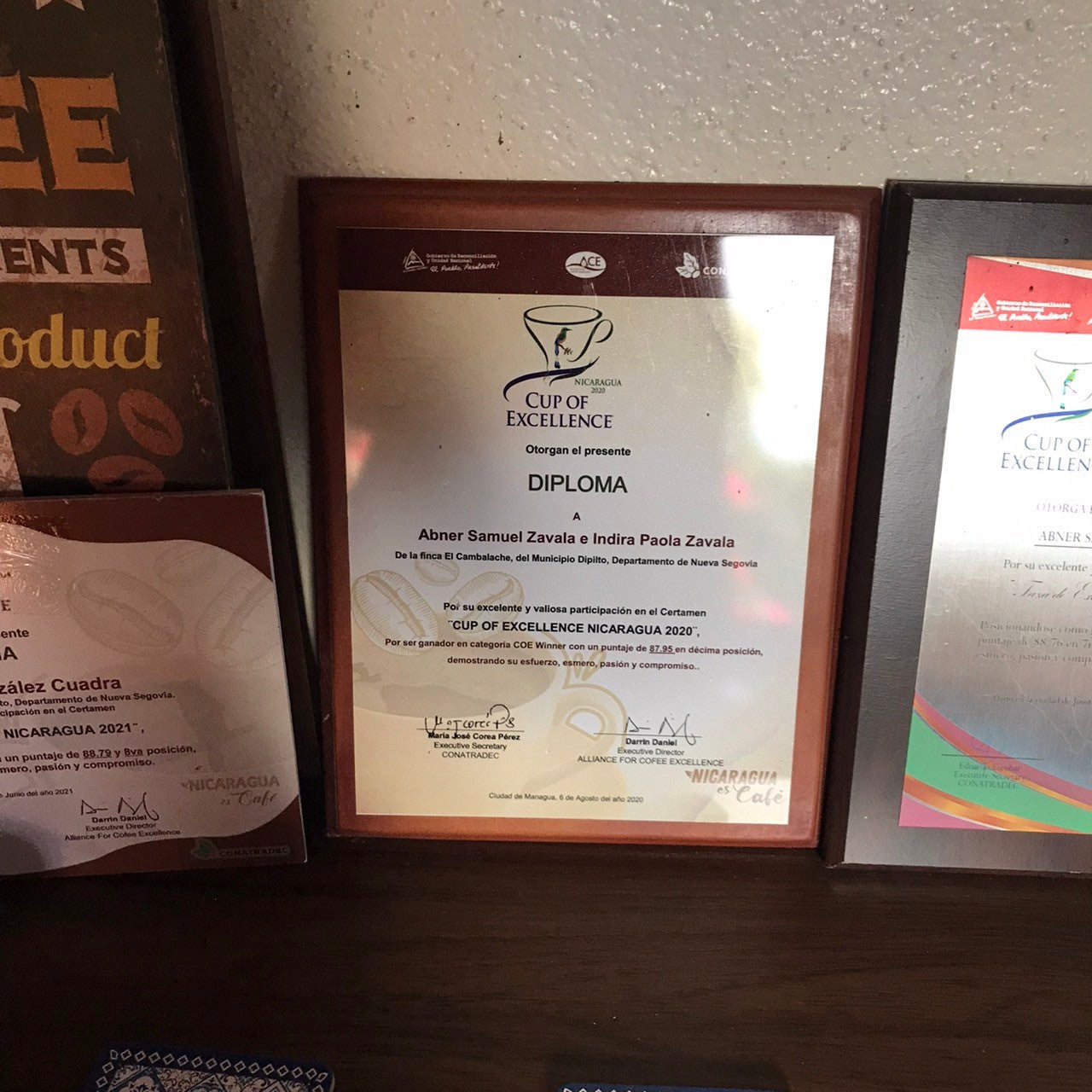 ニカラグア El Cambalache / MARACATURRA washed / 中深煎り